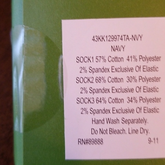 ๐จ1 left!!๐จ3pk Kate Spade Peacock No-Show Socks - Picture 4 of 4